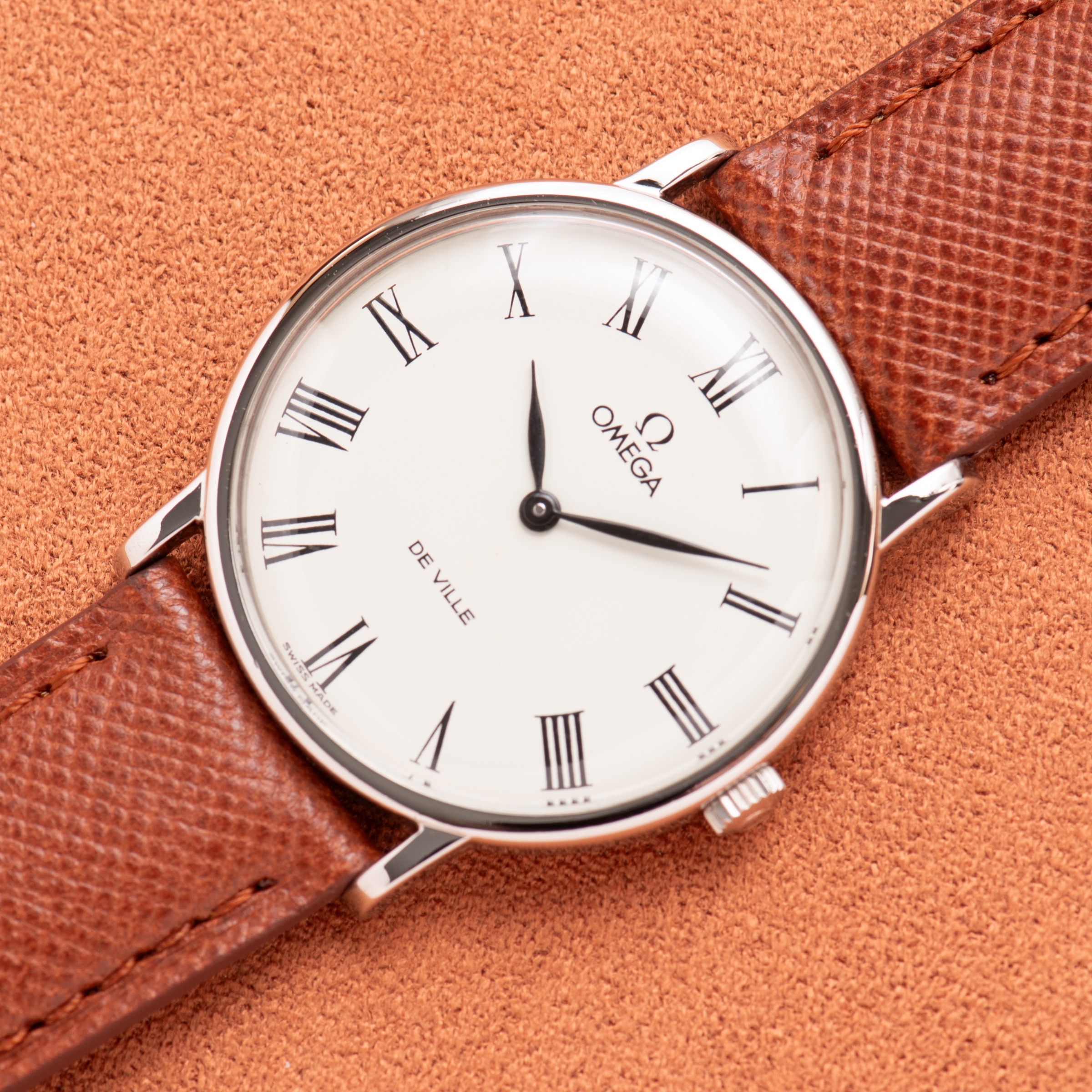 Zicht op Omega De Ville mechanisch — Ref. 111.0140 — 1977